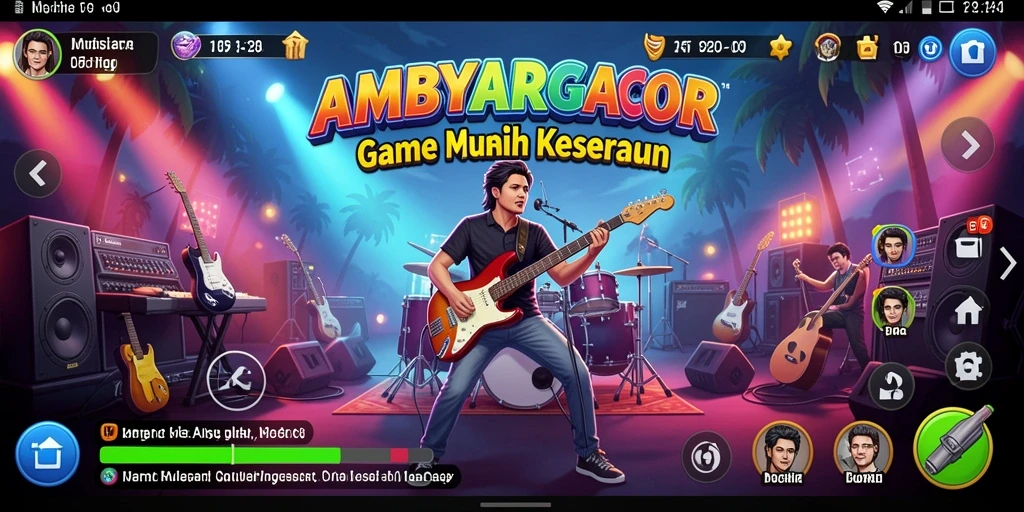 Tampilan gameplay AMBYARGACOR yang menampilkan aksi seru dan interaktif.