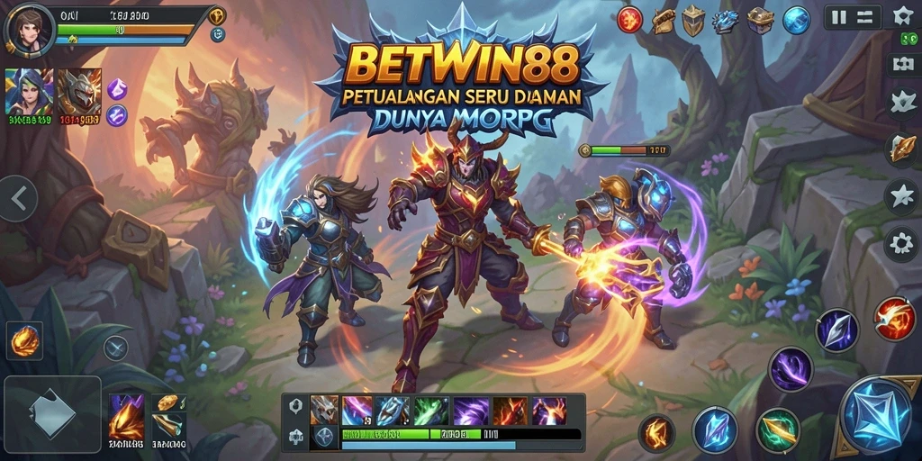 Gameplay seru BETWIN88 dengan petualangan MMORPG yang mendebarkan.