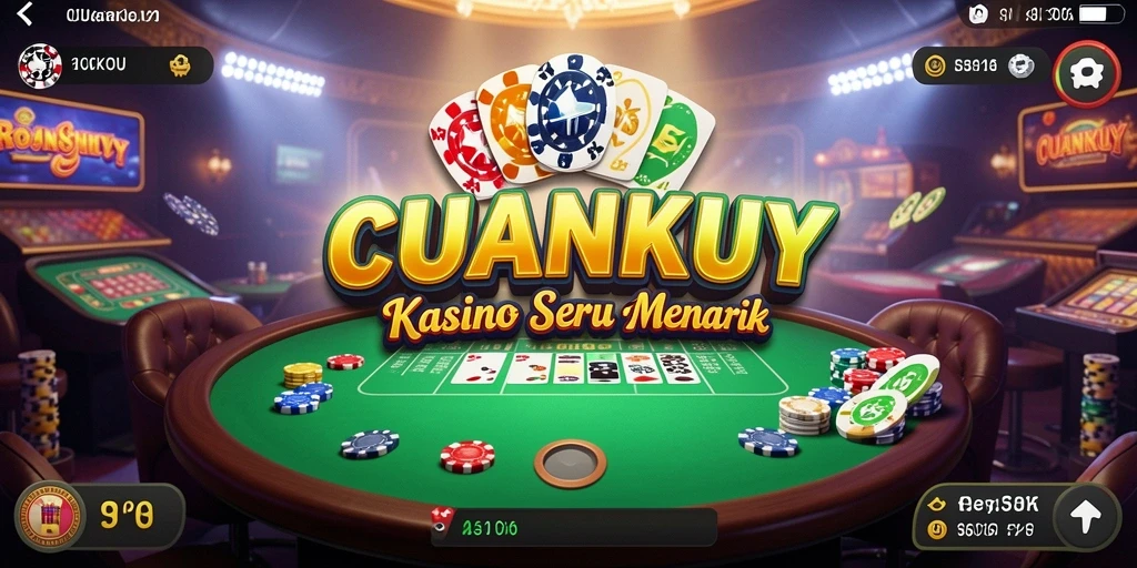 Tampilan menarik dari permainan Kasino CUANKUY yang seru dan penuh warna.