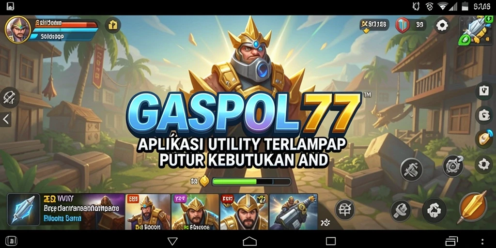 Screenshot utama GASPOL77 menampilkan antarmuka pengguna yang intuitif dan fitur canggih.