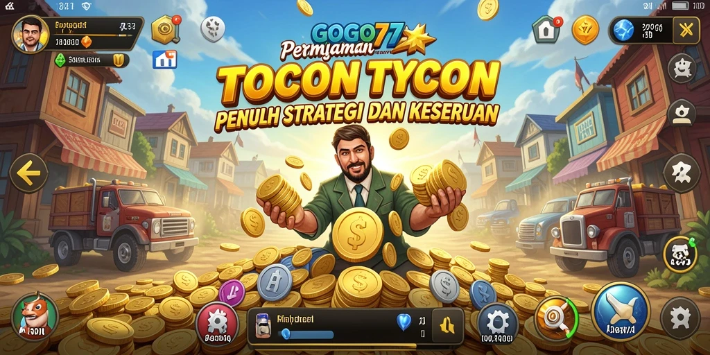 Screenshot GOGO77 menampilkan keseruan gameplay Tycoon yang mendebarkan.