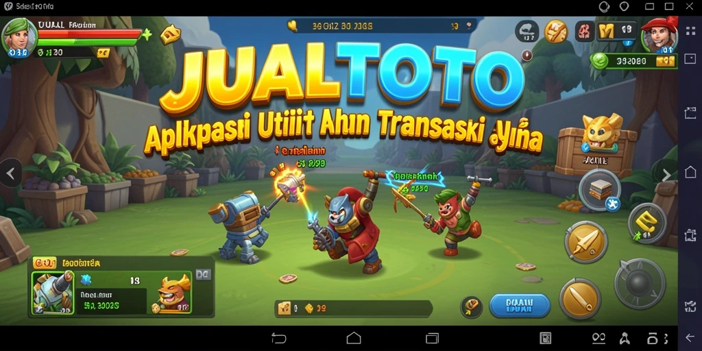 Tampilan antarmuka JUALTOTO yang ramah pengguna dan intuitif.