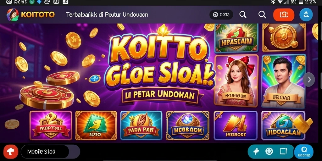 Screenshot gameplay KOITOTO menampilkan keseruan permainan Slot yang mengagumkan.
